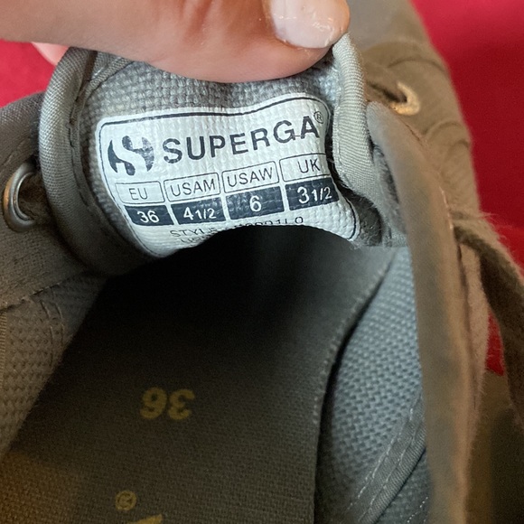 SUPERGA Gray platform sneakers - Picture 8 of 8